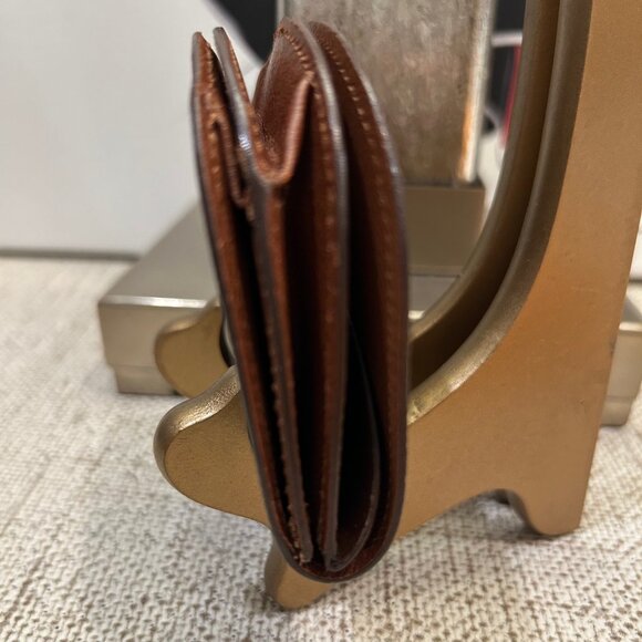 Authentic Louis Vuitton Monogram Porte Monnaie Gousset Coin Purse - Picture 4 of 12